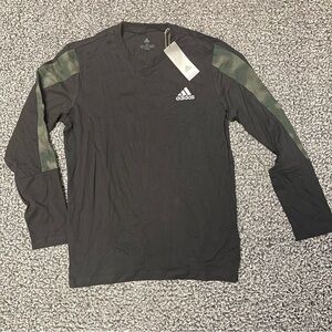 Black adidas Long Sleeve Tee